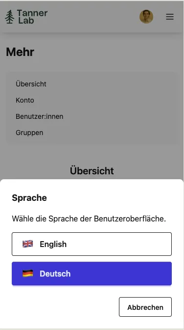 Internationalization settings